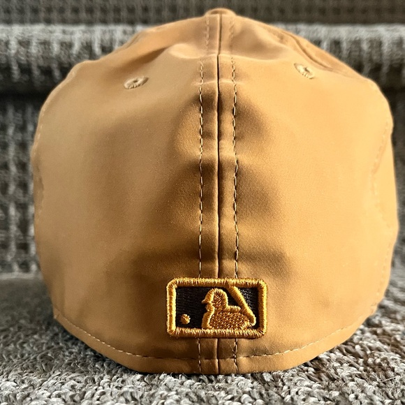 TORONTO BLUE JAYS 5950 59FIFTY MENS HAT SIZE 7 1/4 BROWN POLYURETHANE PU NEW ERA - Picture 6 of 14